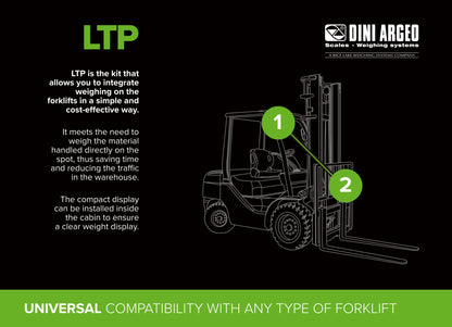 "LTP" KIT DE PESAJE HIDRÁULICO PARA CARRETILLAS ELEVADORAS